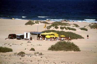 Dünenestrand bei Corralejo - Fuerteventura