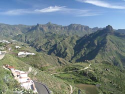 Bergpanorama in Artenara - Gran Canaria