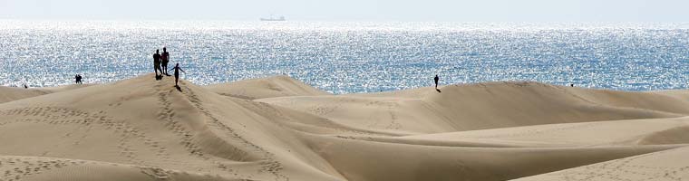 Dünen im Süden von Gran Canaria