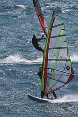 Windsurfer in Pozo Negro - Gran Canaria