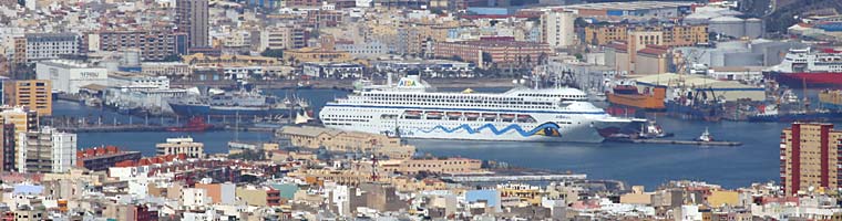 Panorama von Las Palmas de Gran Canaria