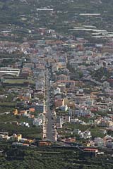 Blick auf Los Llanos de Aridane